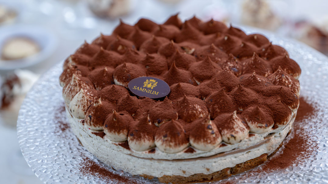 Dolce realizzato dalla pasticceria interna del Samnium