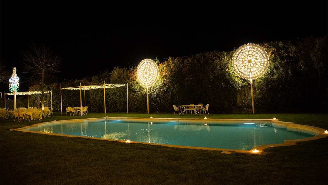 Piscina di sera