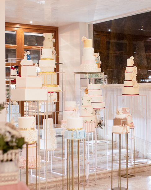 Torte per allestimento evento
