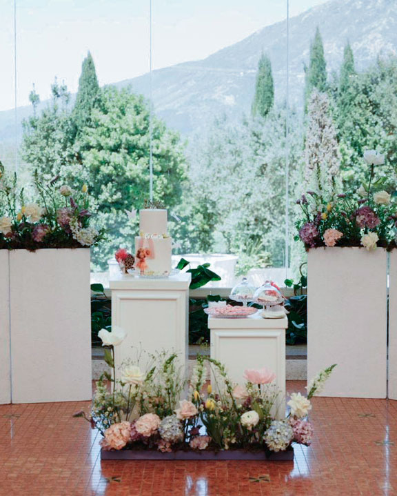 Allestimento per battesimo